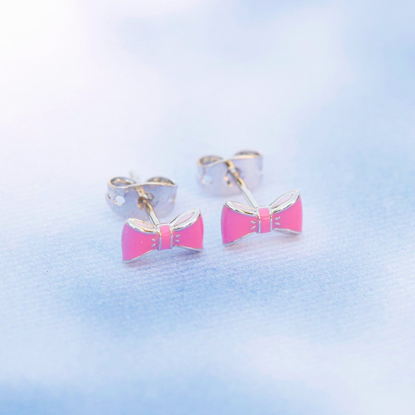 Disney Daisy Duck Bow Stud Earrings
