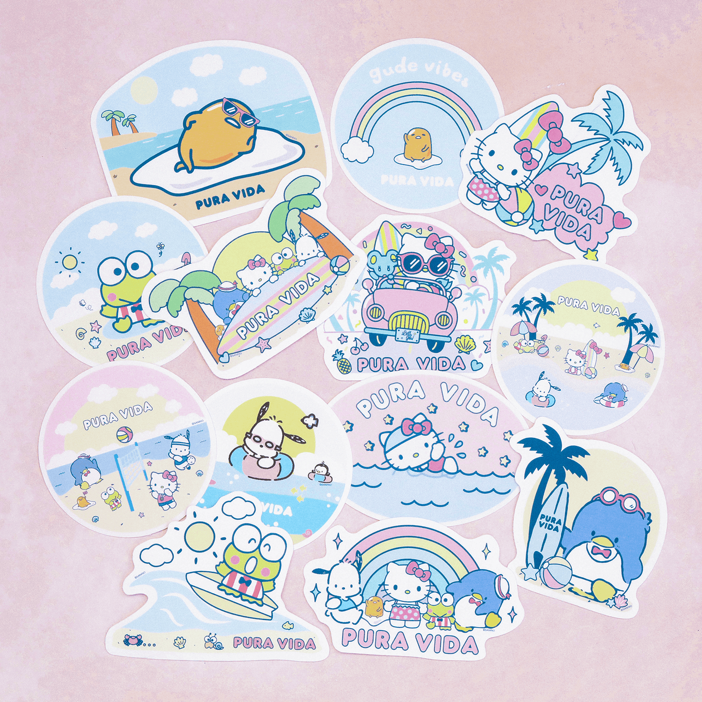 Hello Kitty & Friends Volleyball Sticker