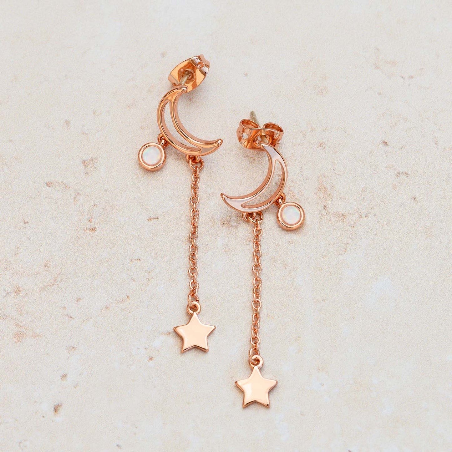 Milky Way Drop Earrings