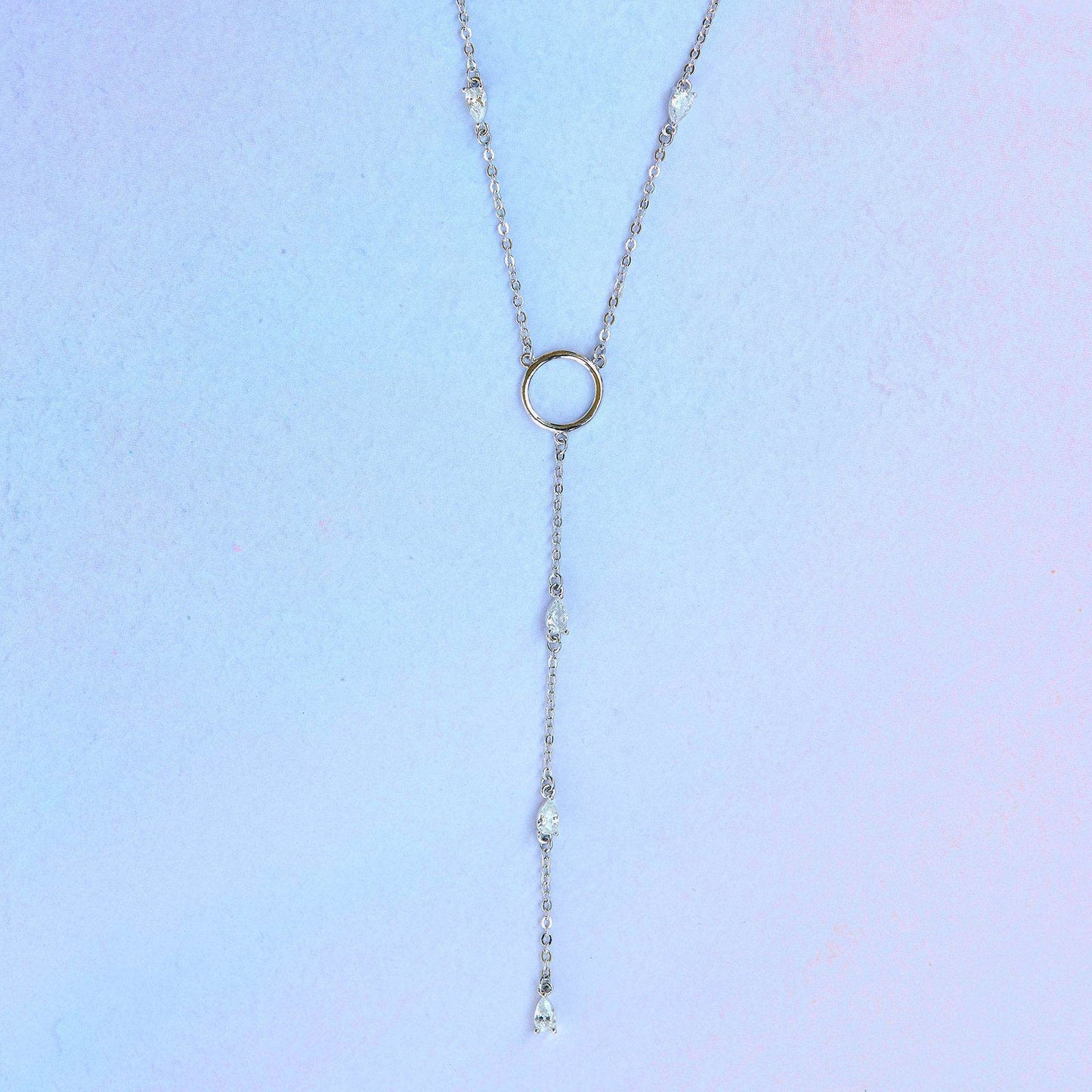 Crystal Lariat Choker