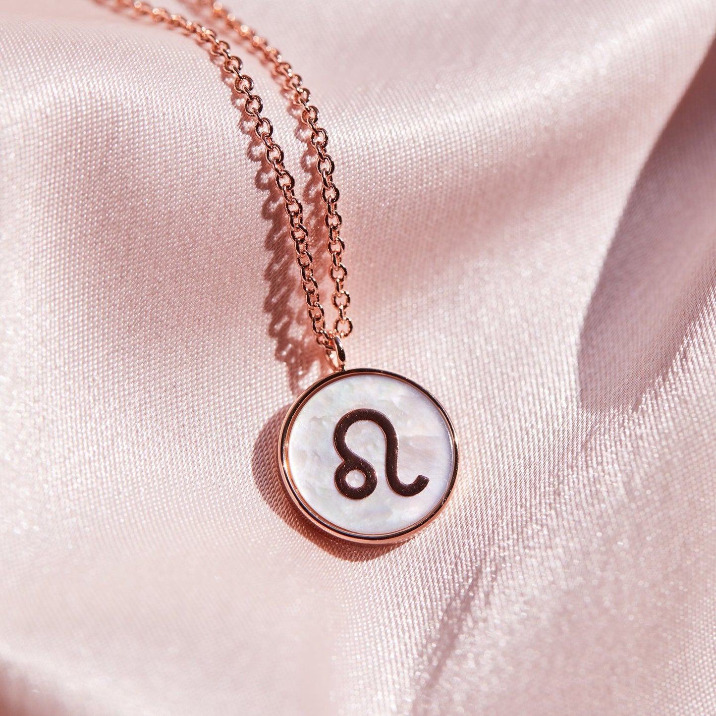 Zodiac Mother of Pearl Necklace