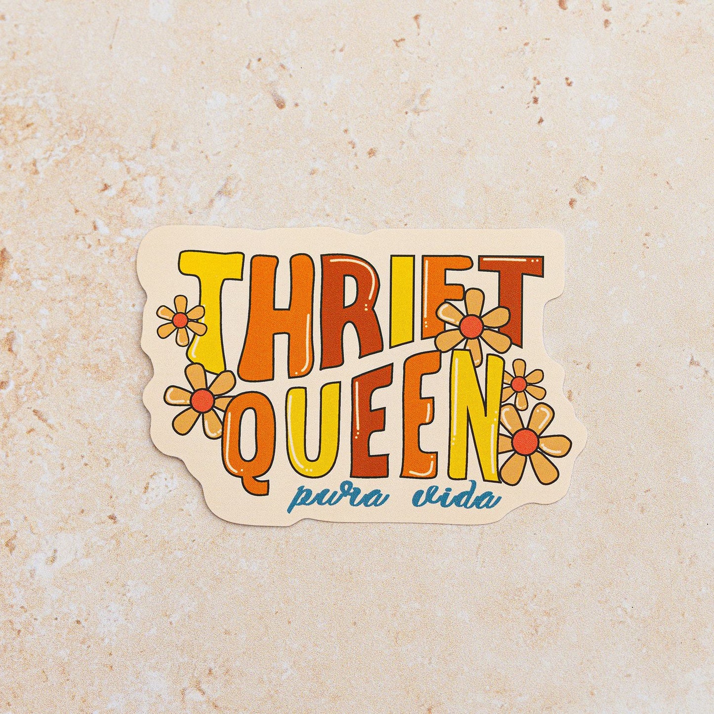 Thrift Queen Sticker