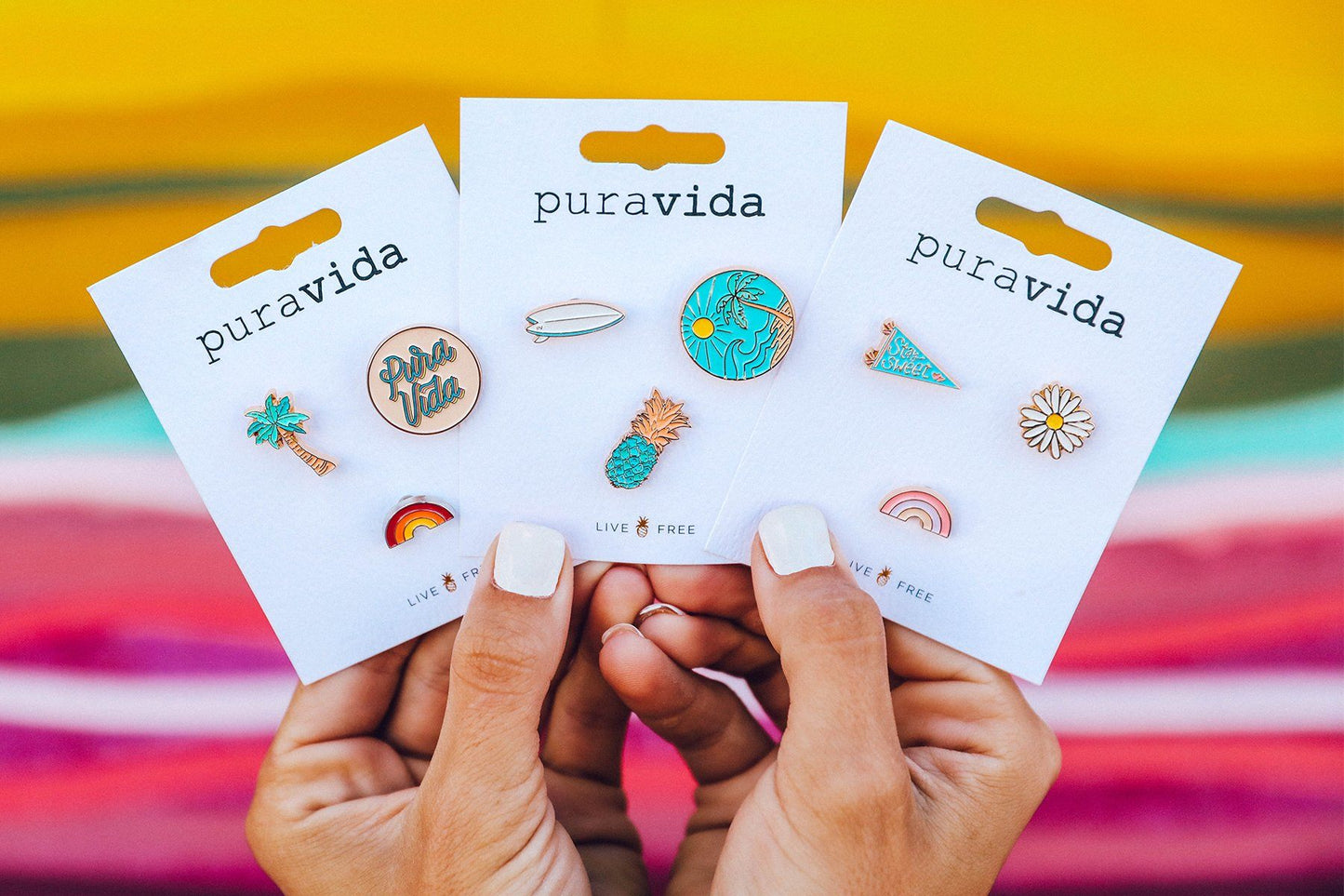 Sweet Valley Pin Set