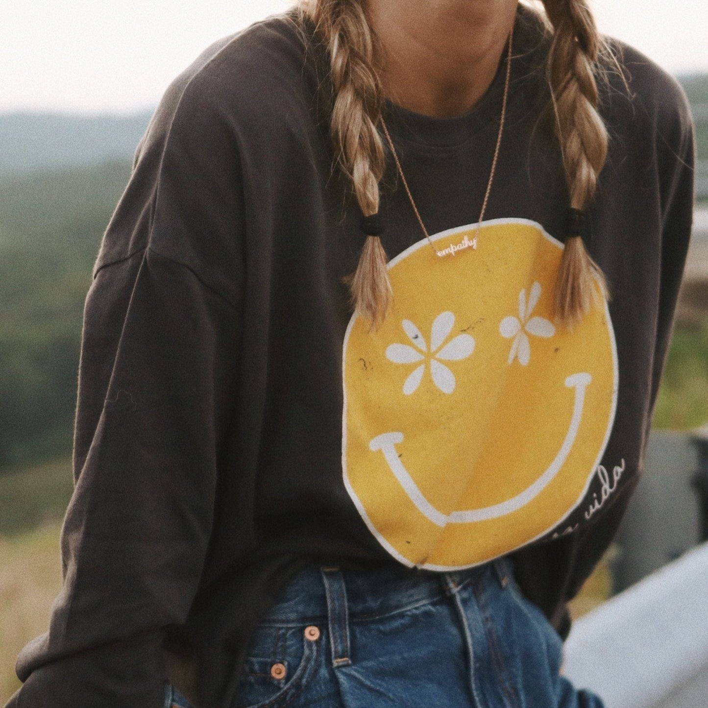 Smiley Long Sleeve Tee