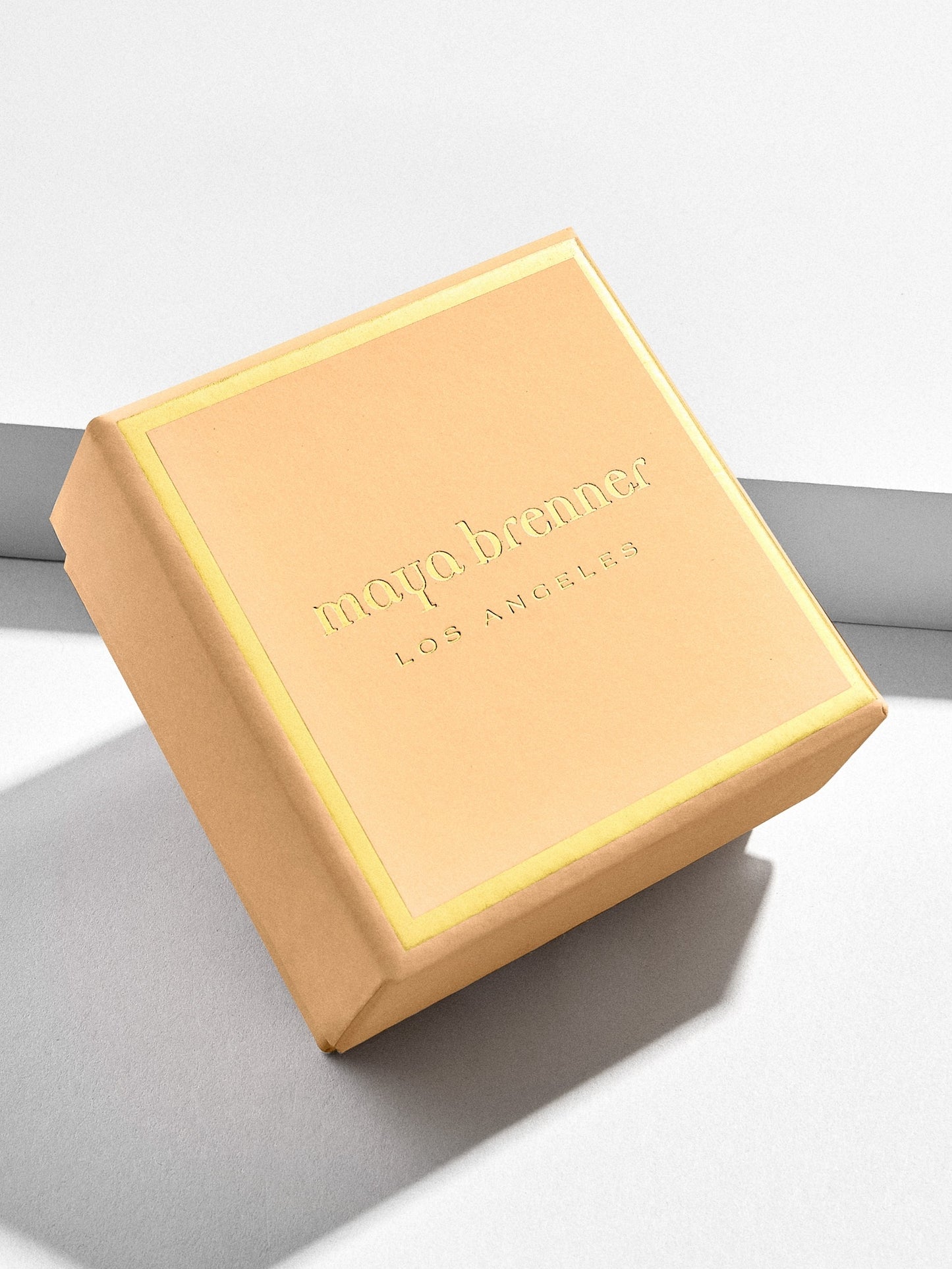 Maya Brenner Mini Letter Bracelet