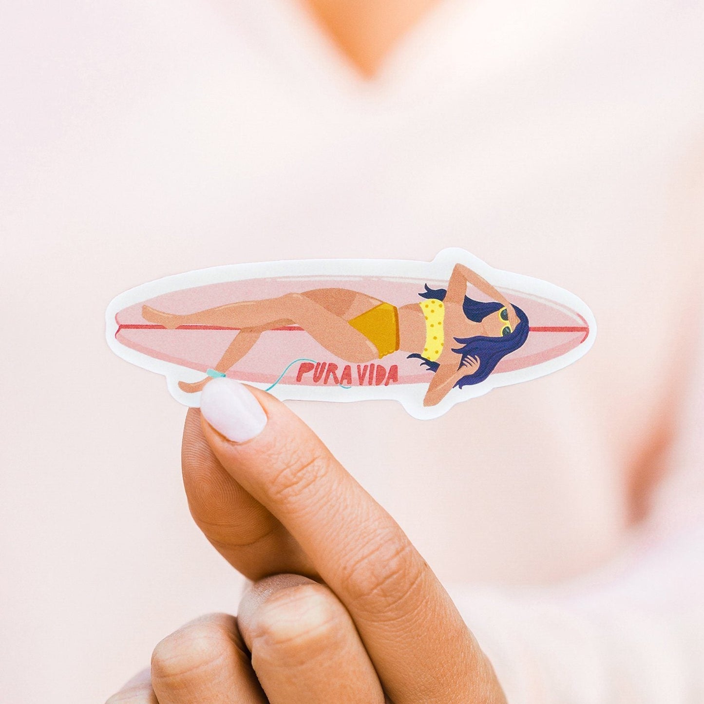 Surf and Shades Sticker