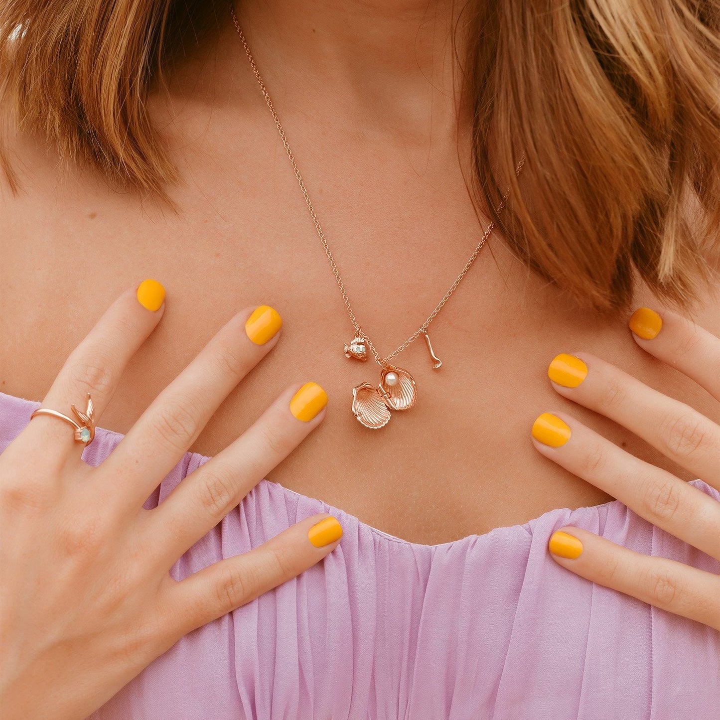 Disney Little Mermaid Locket Necklace