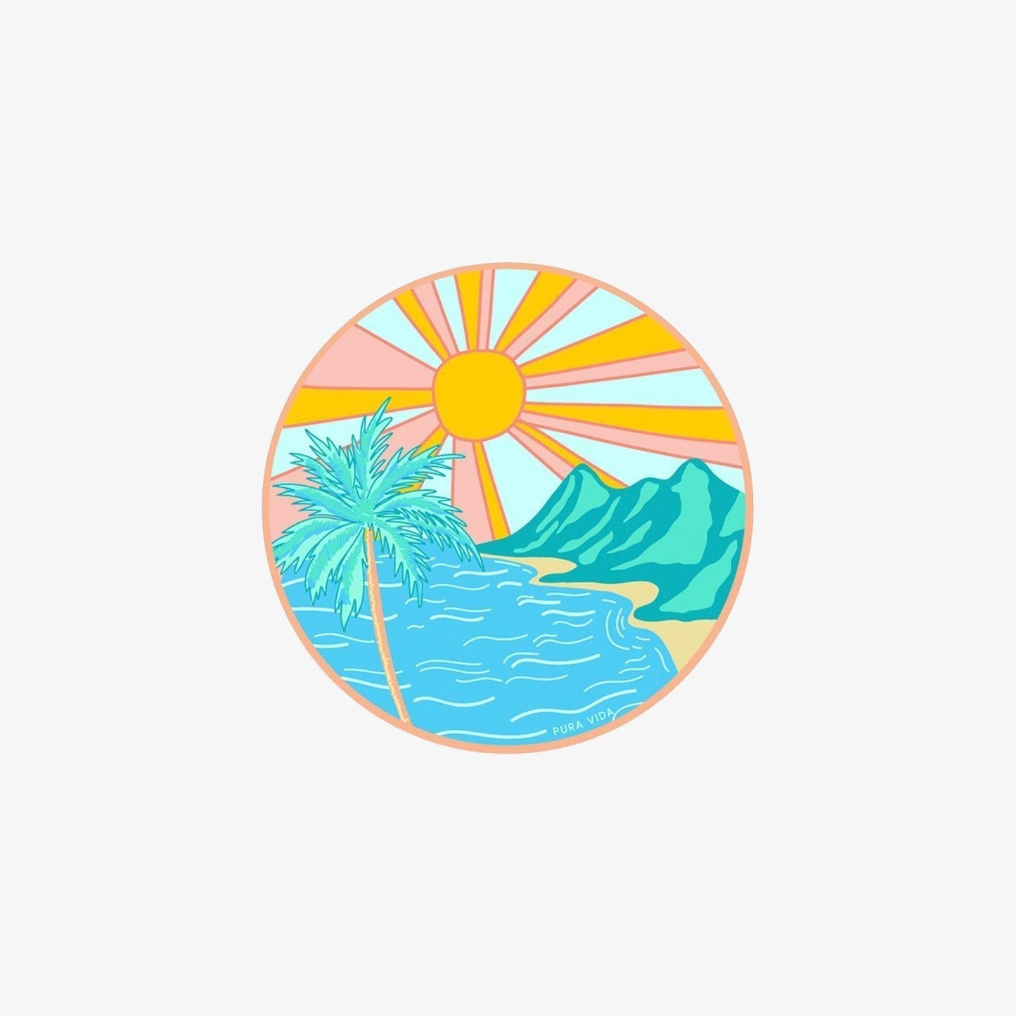 Sunrise Sticker
