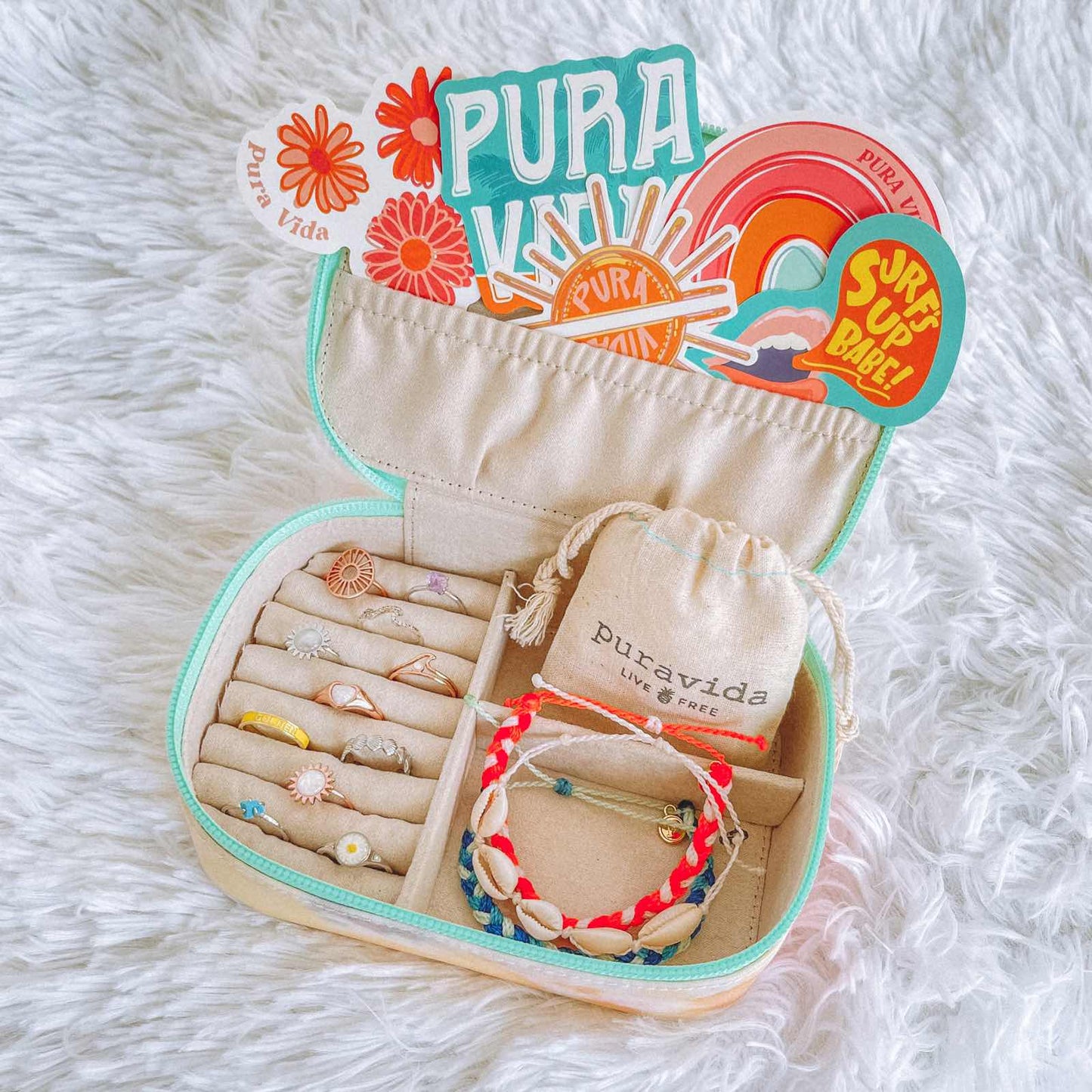 Tie-Dye Jewelry Case