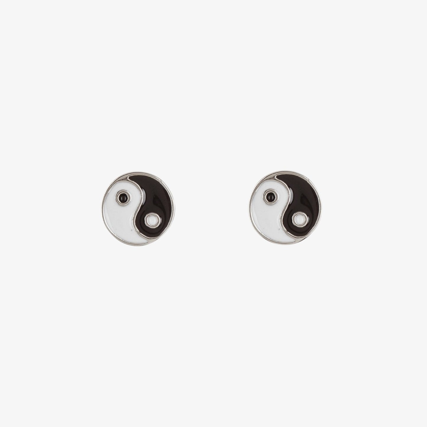 Yin Yang Stud Earrings