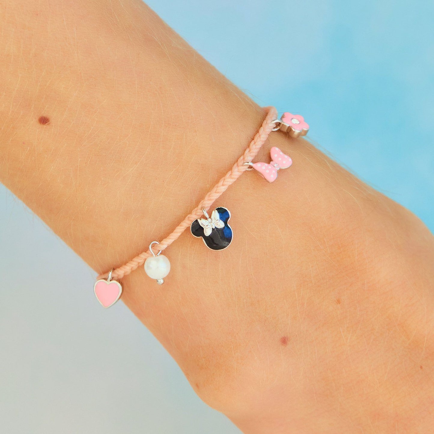 Disney Minnie Mouse Multi Charm Bracelet