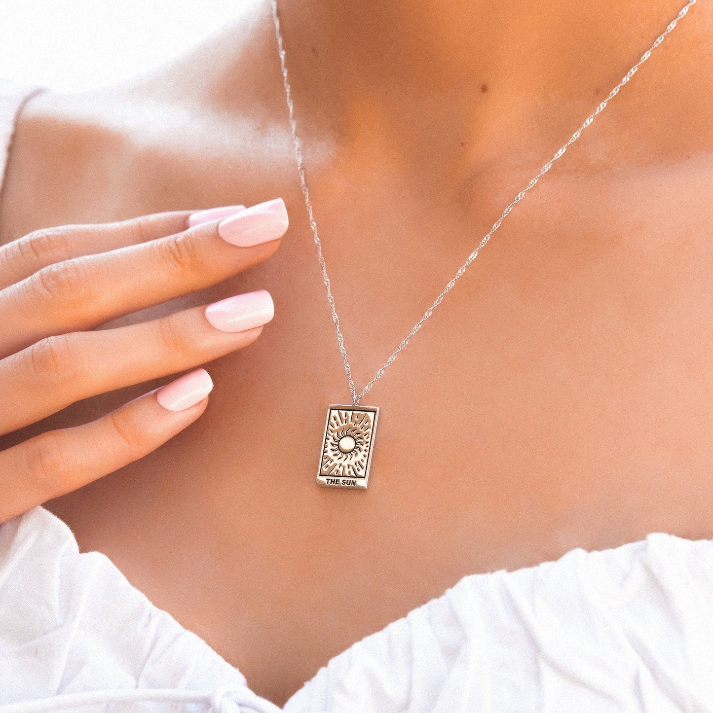 Tarot Card Pendant Necklace