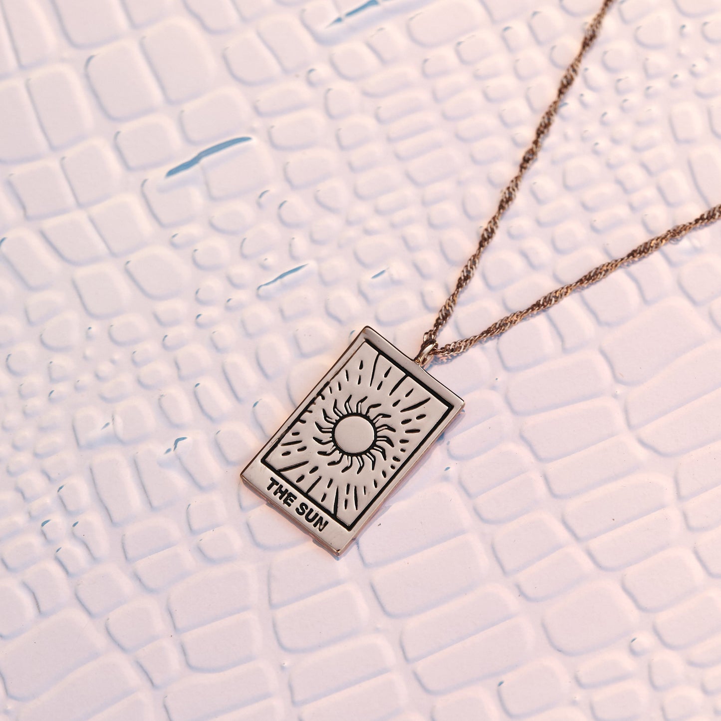 Tarot Card Pendant Necklace