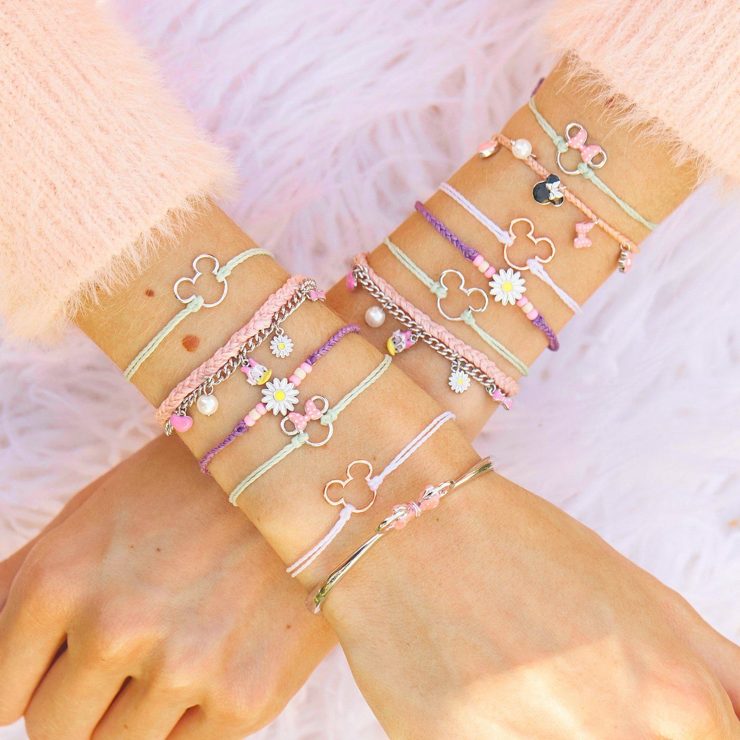 Disney Daisy Duck Multi Charm Bracelet