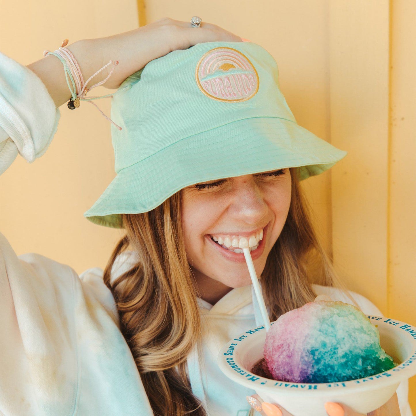 Turquoise Bucket Hat