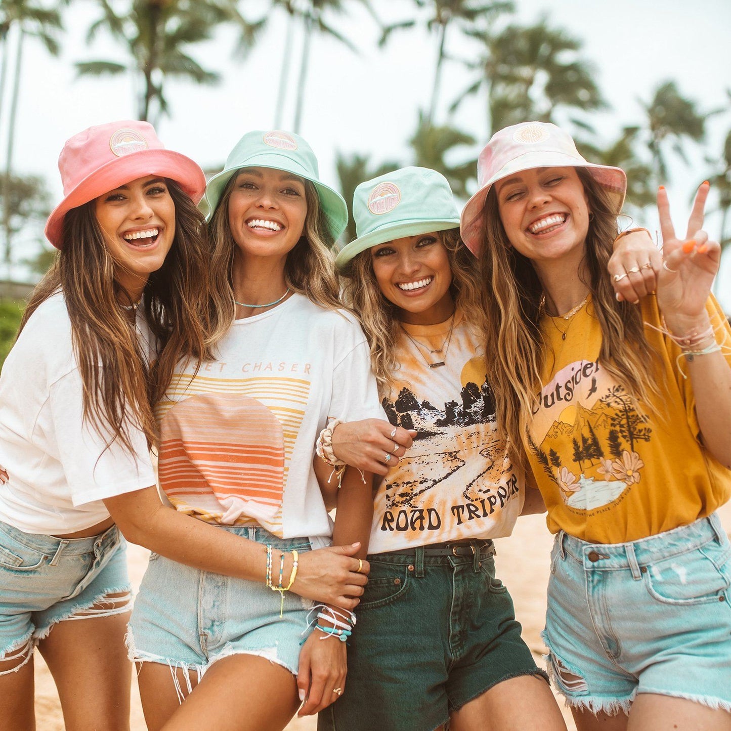 Turquoise Bucket Hat