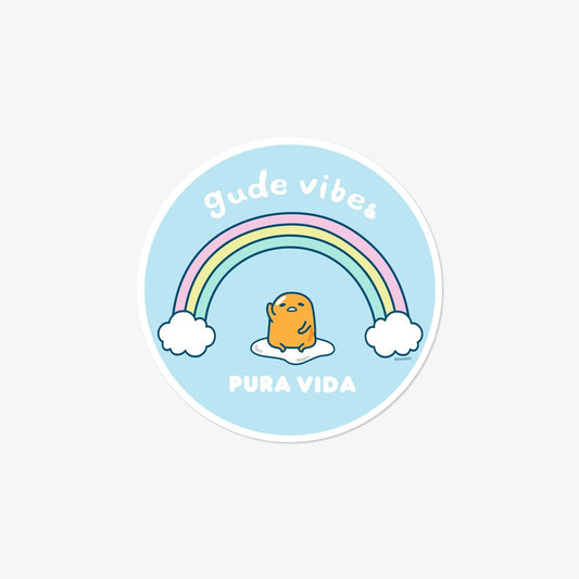 Gudetama Gude Vibes Sticker