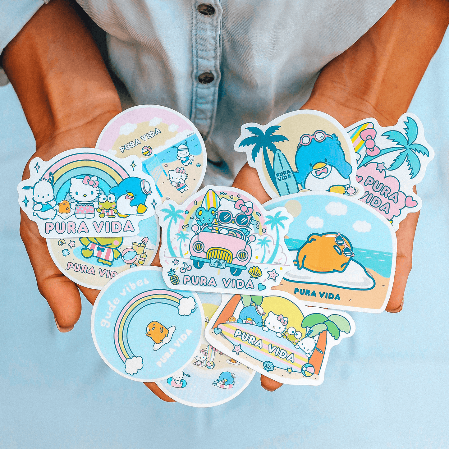 Gudetama Gude Vibes Sticker
