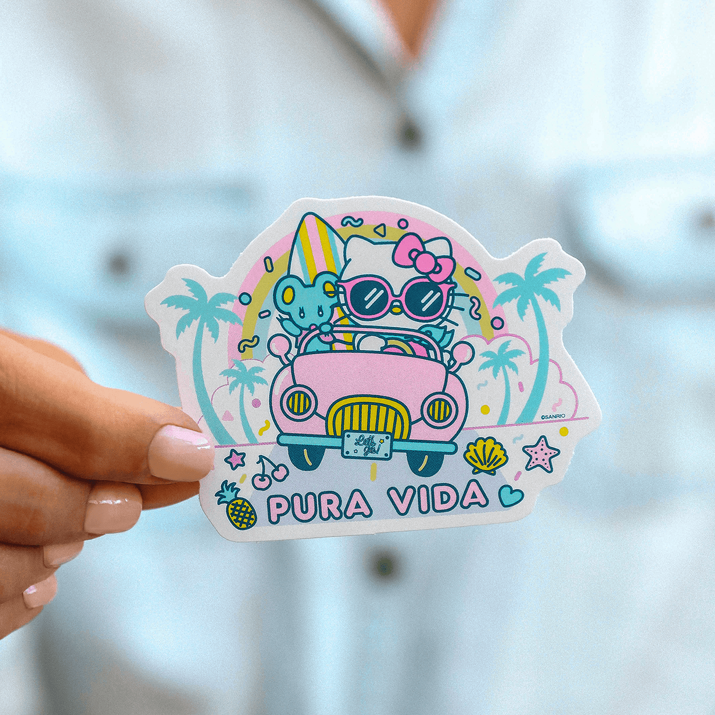 Hello Kitty Cruising Sticker