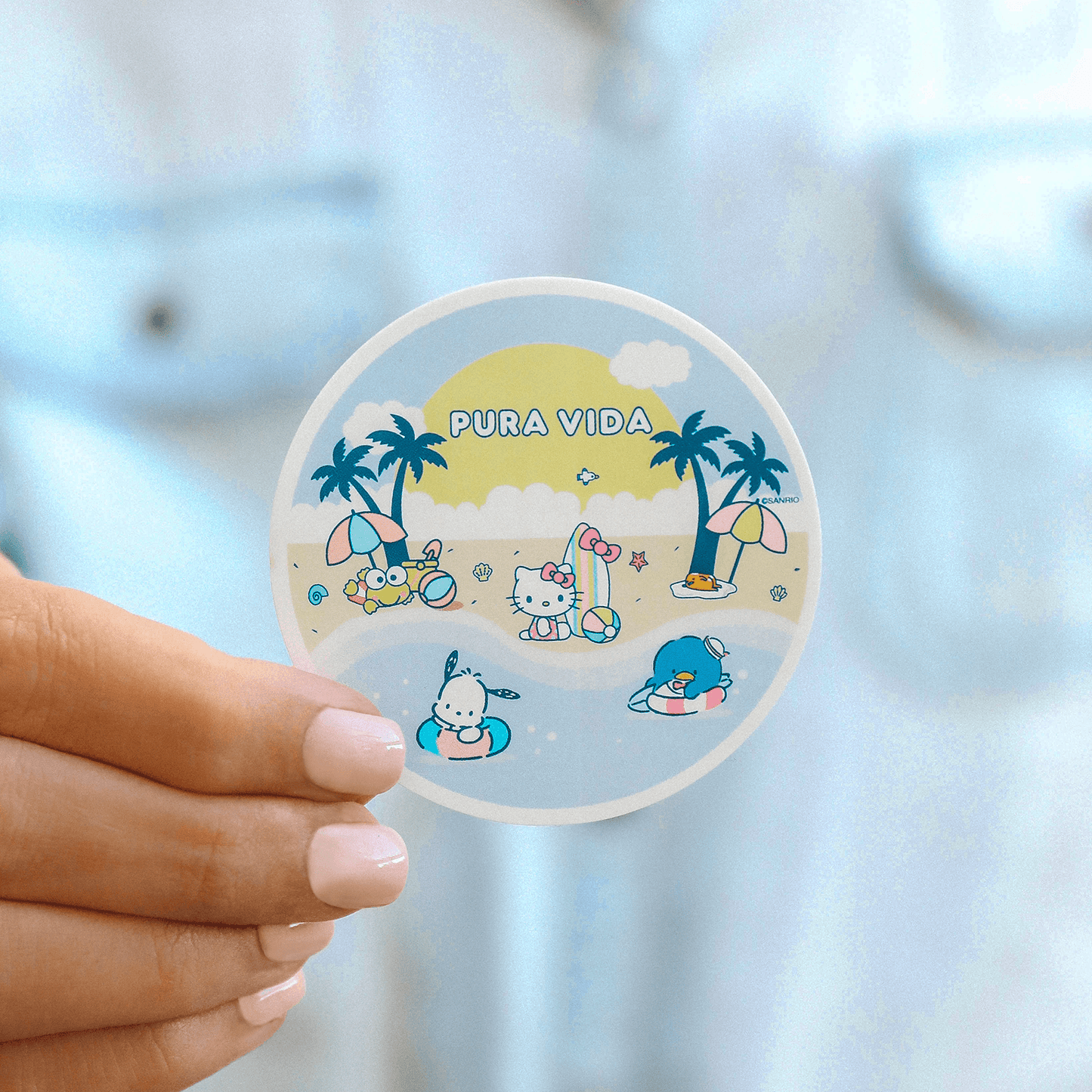 Hello Kitty & Friends Beach Sticker