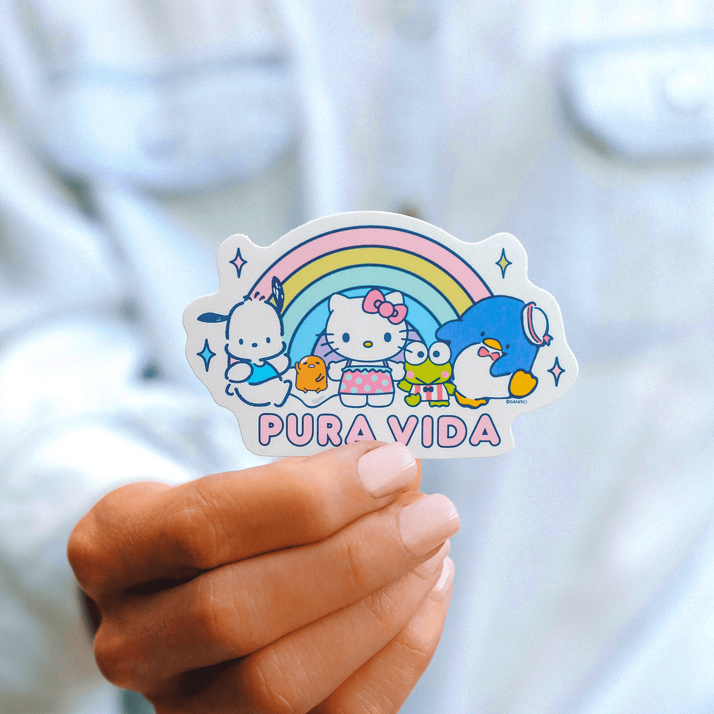 Hello Kitty & Friends Rainbow Sticker