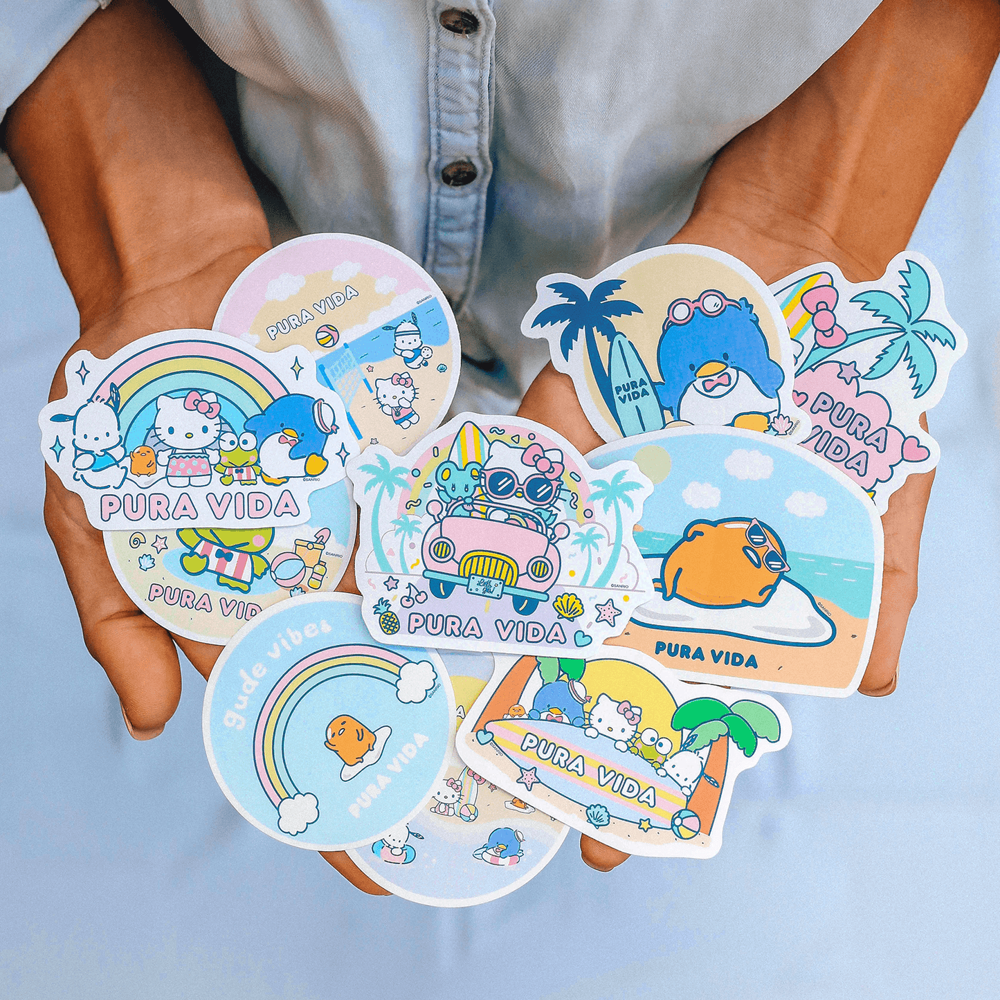 Hello Kitty & Friends Rainbow Sticker