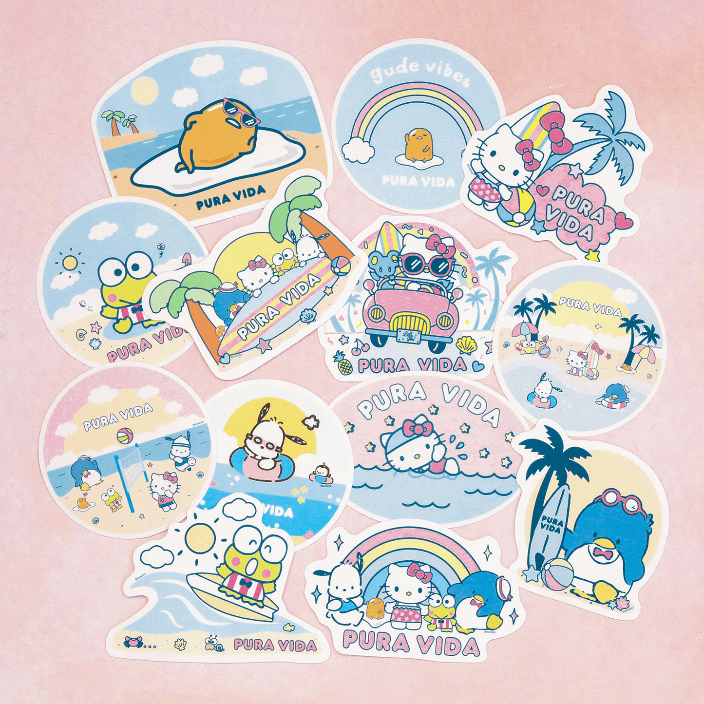 Pochacco Swimming Sticker