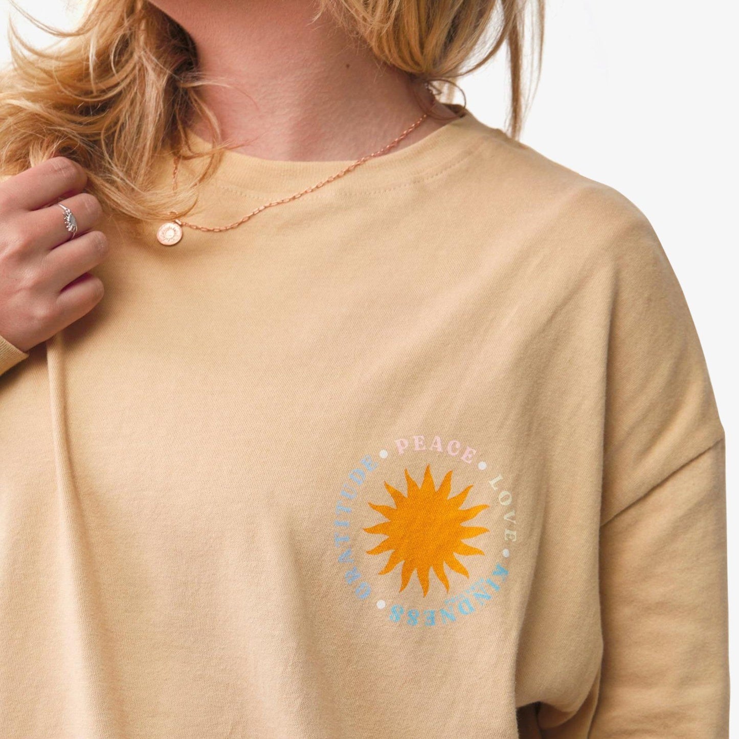 Peace & Love Long Sleeve Tee