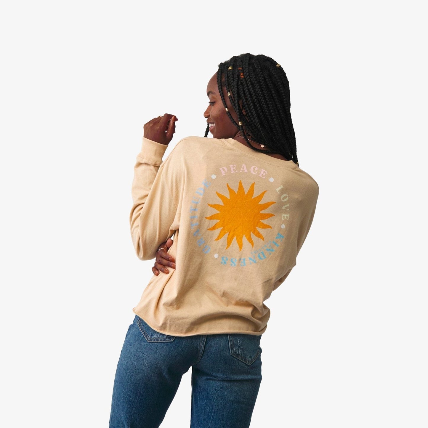 Peace & Love Long Sleeve Tee