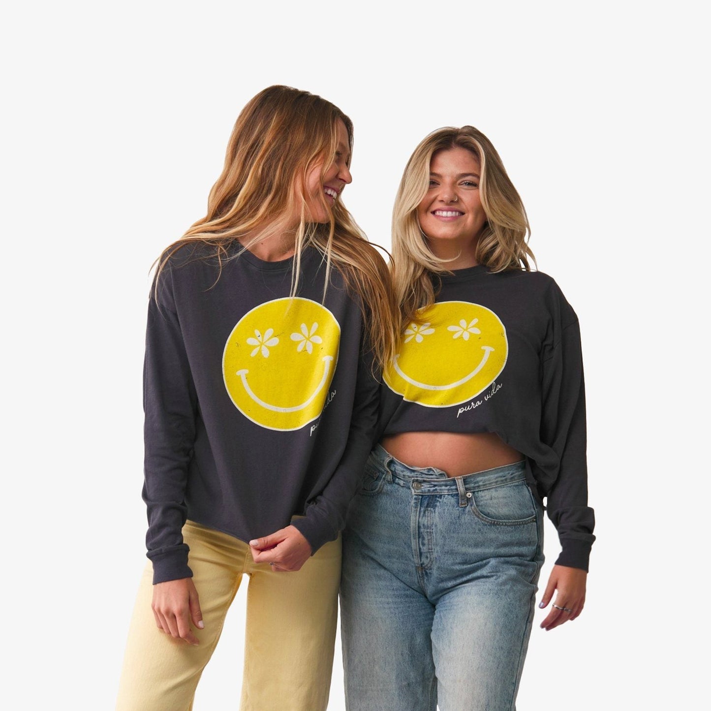 Smiley Long Sleeve Tee