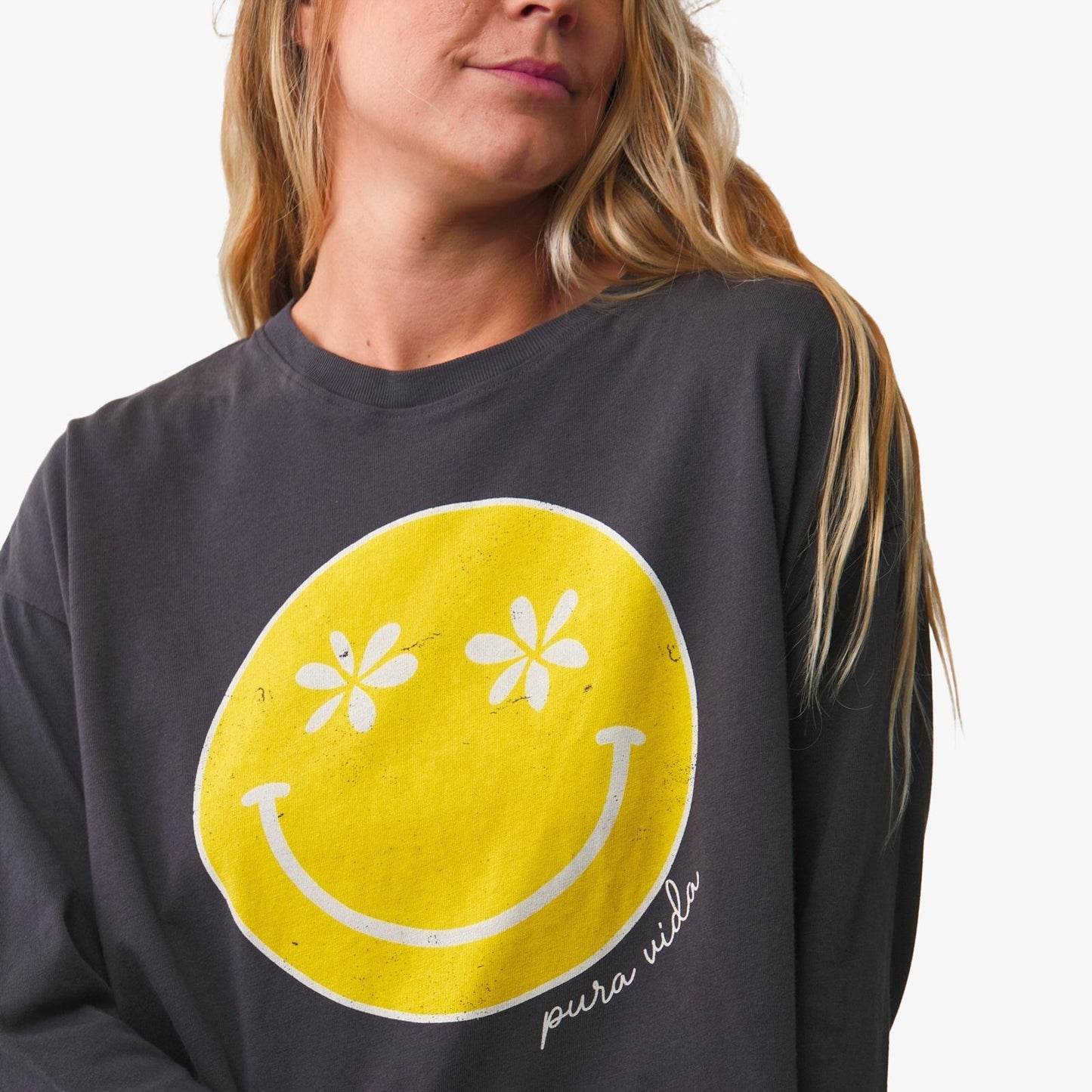 Smiley Long Sleeve Tee