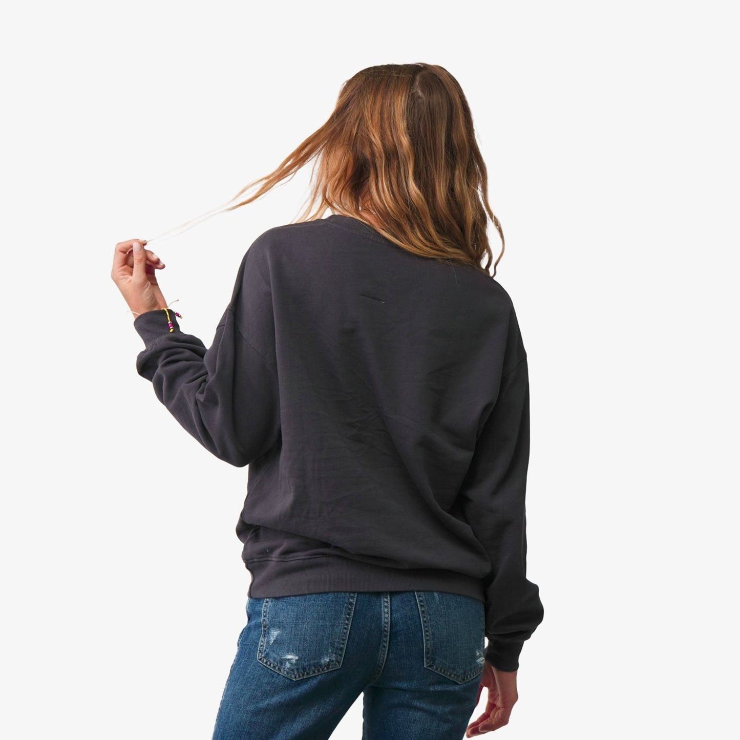 Keep Her Wild Oversized Crew Fleece