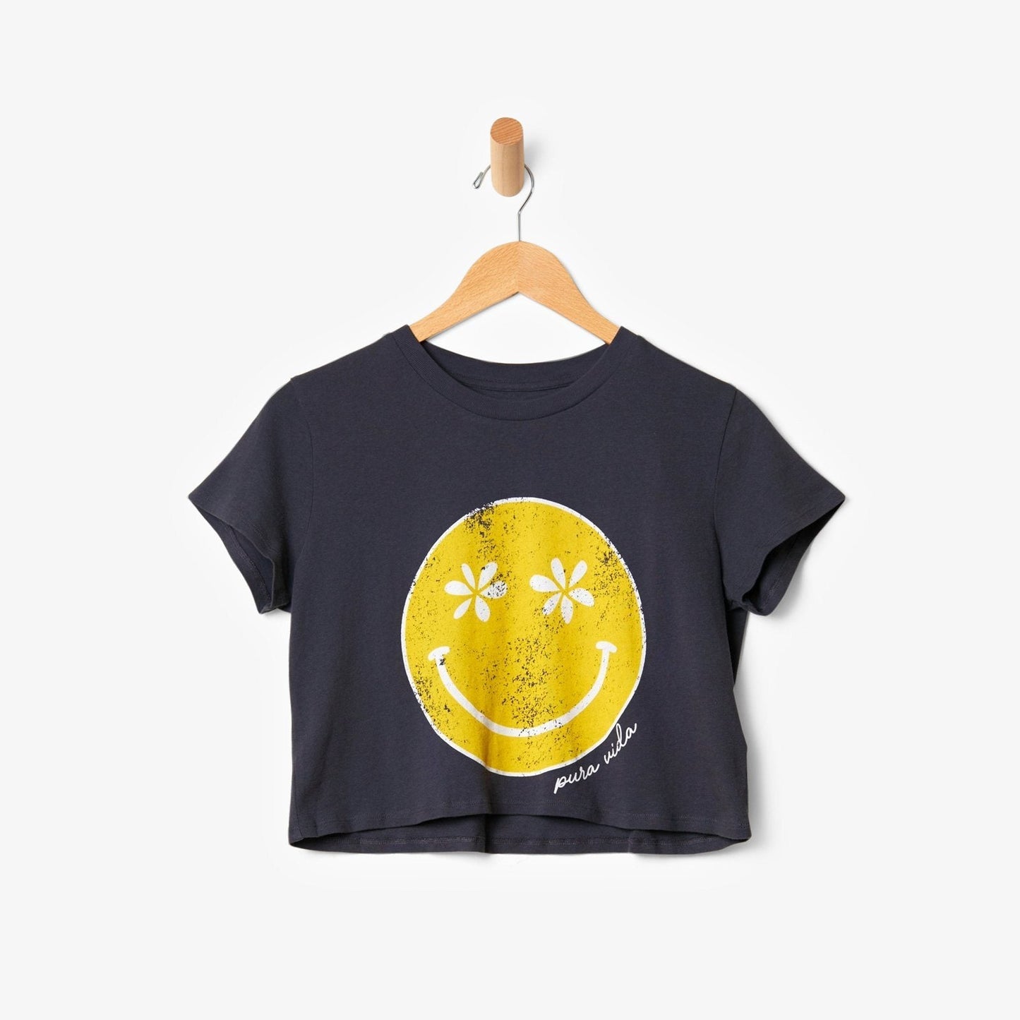 Smiley Crop Tee
