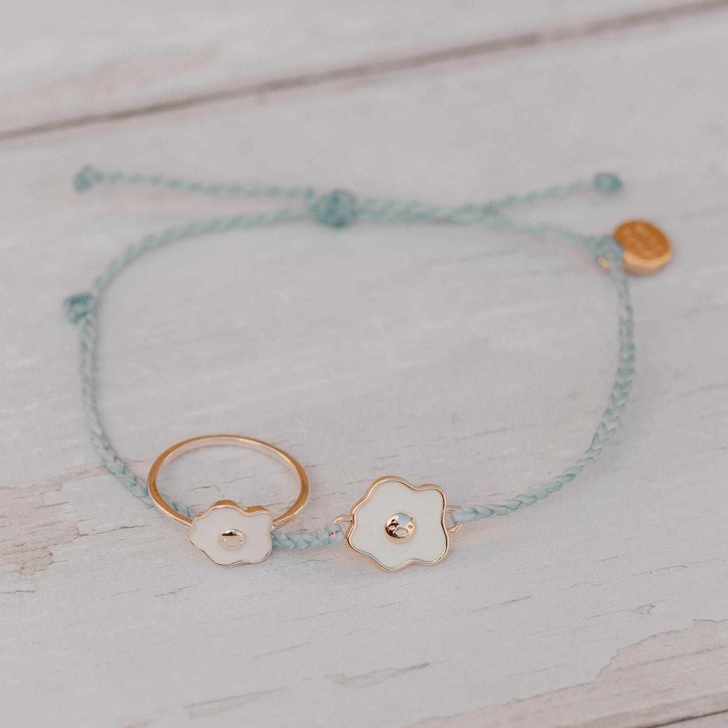 Gudetama Enamel Charm Bracelet