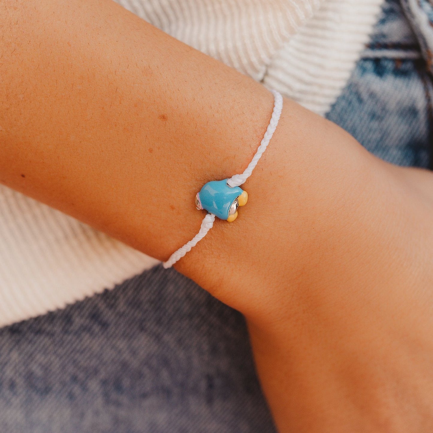 Tuxedosam Enamel Charm Bracelet