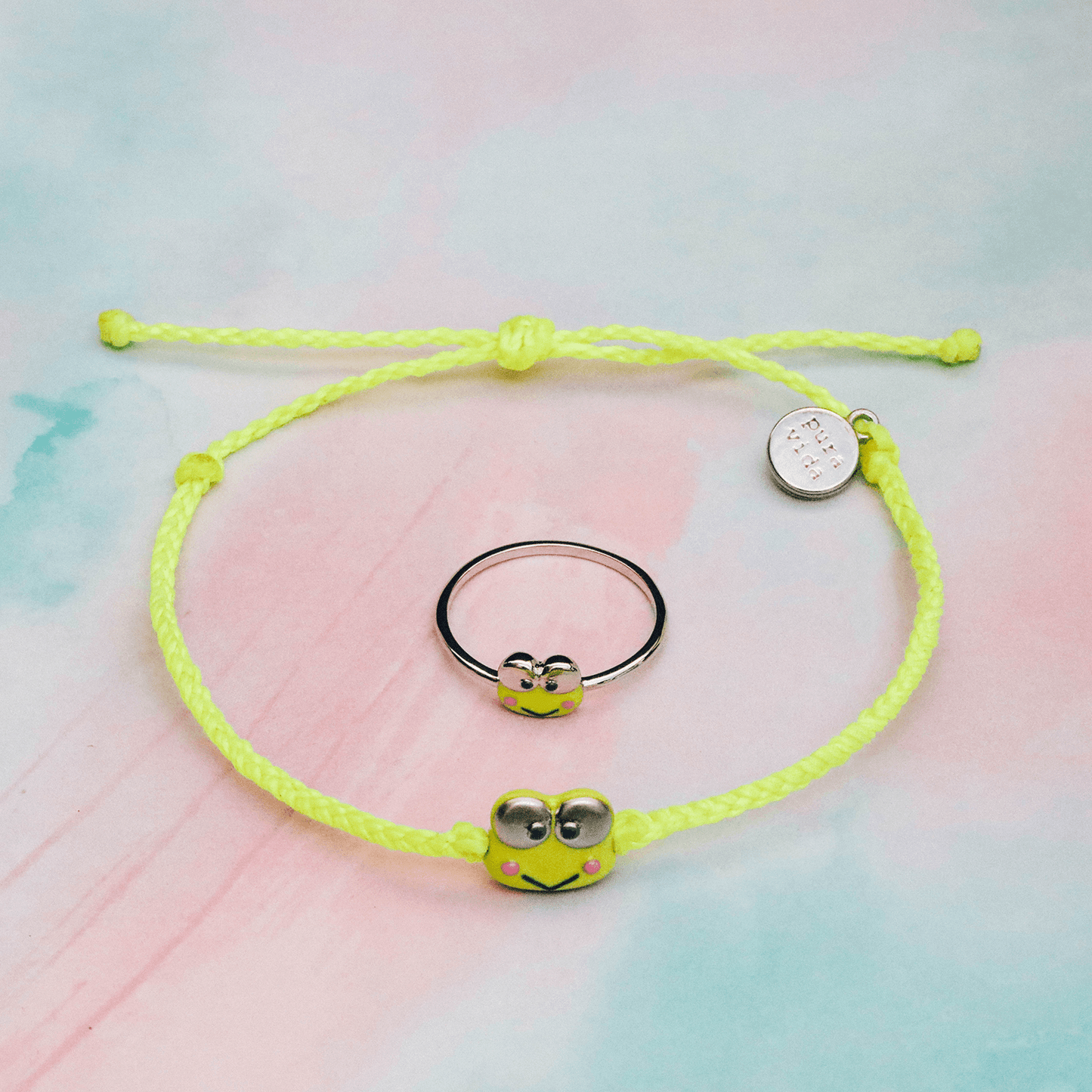 Keroppi Enamel Charm Bracelet