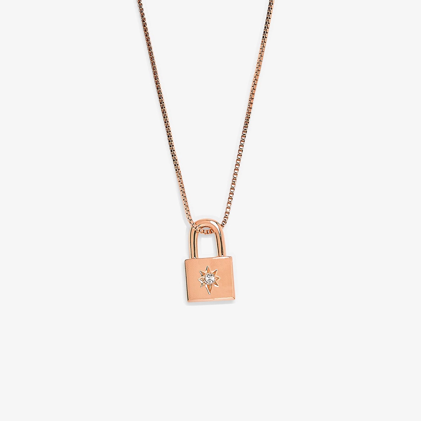 Lock Pendant Necklace