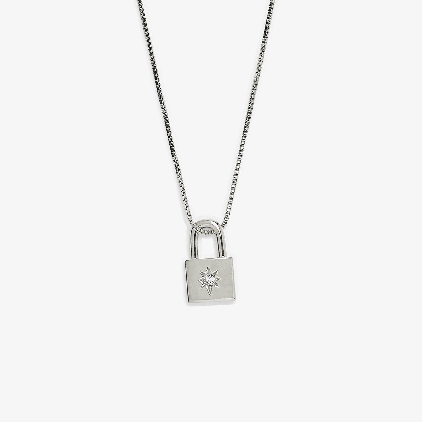 Lock Pendant Necklace
