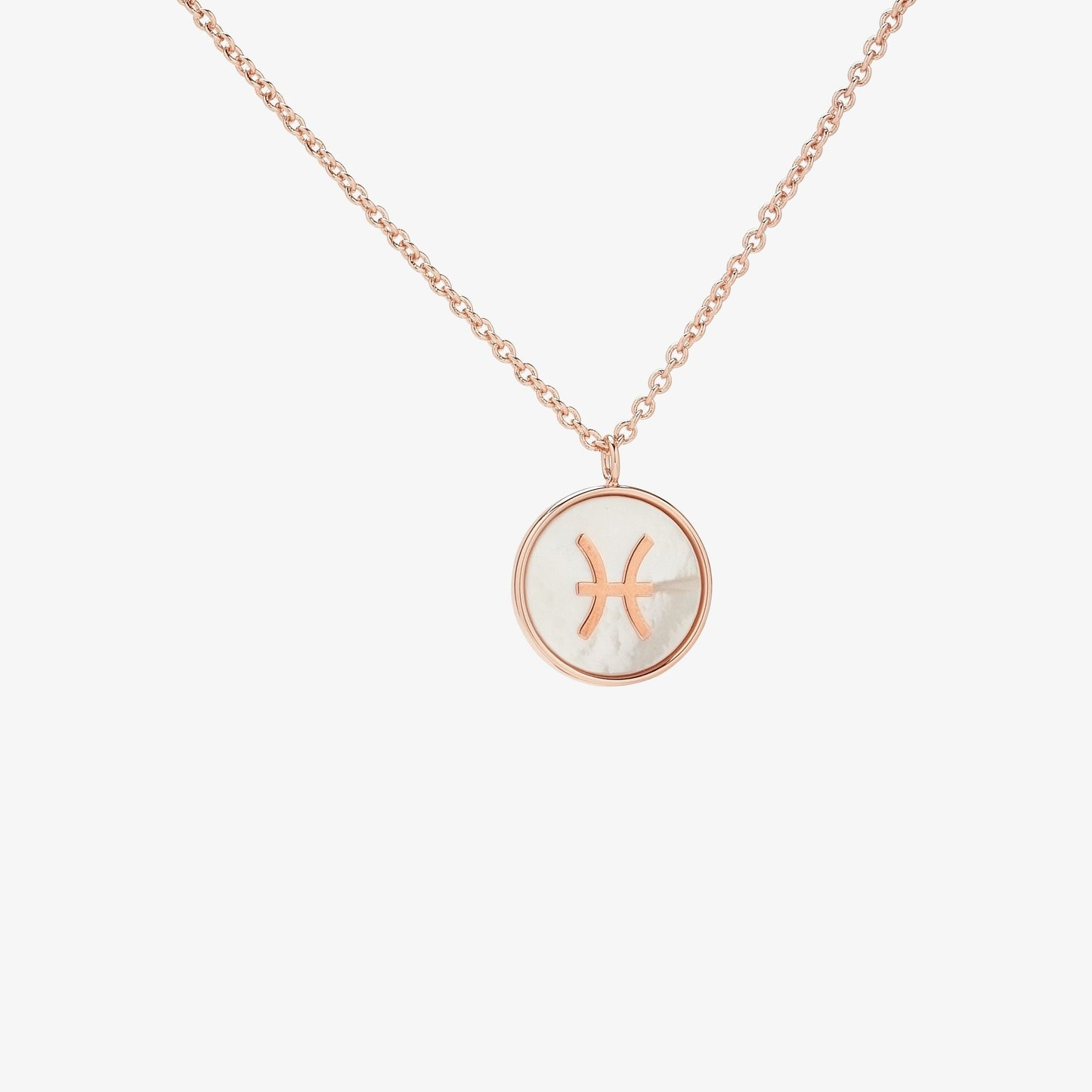 Zodiac Mother of Pearl Necklace