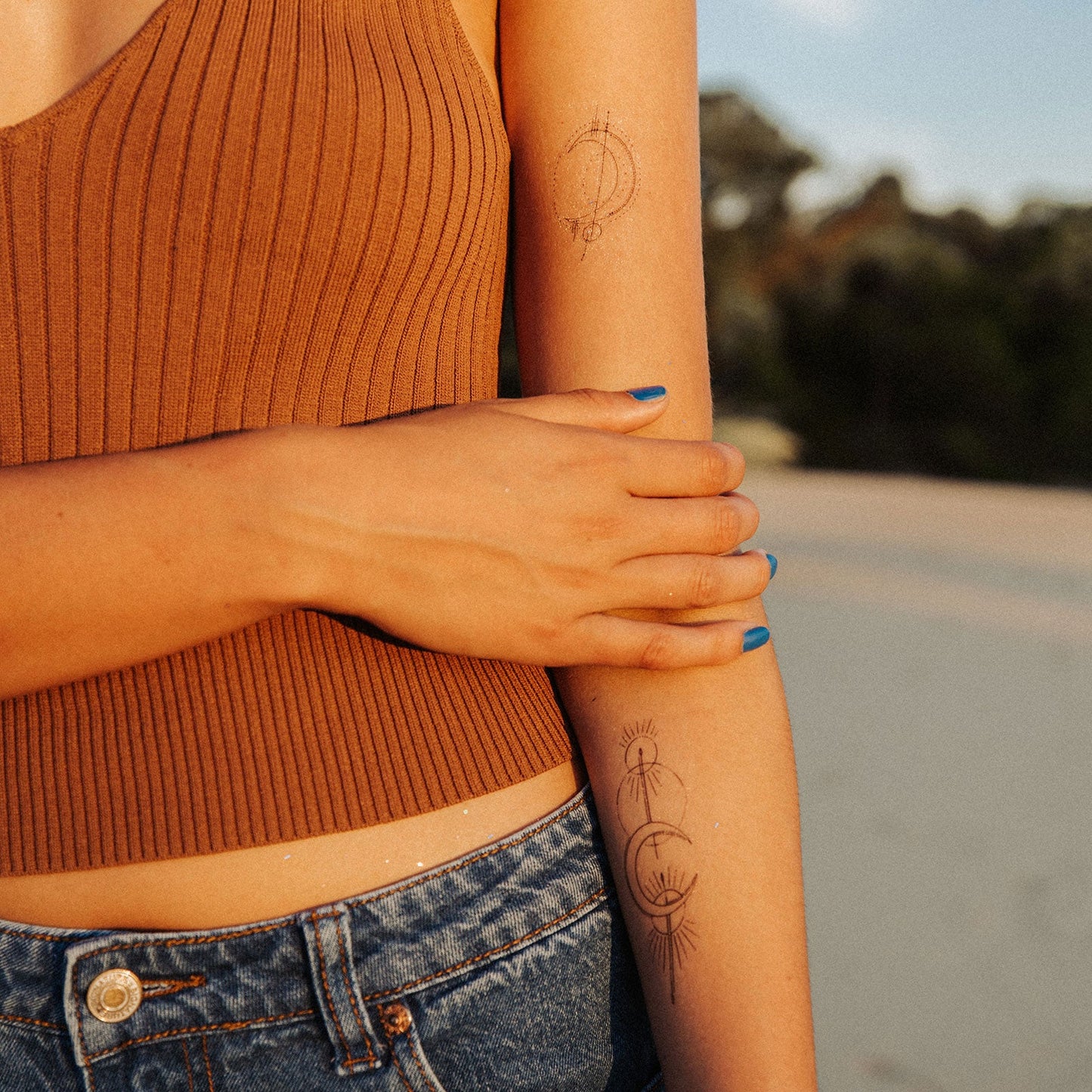 Cosmic Temporary Tattoo