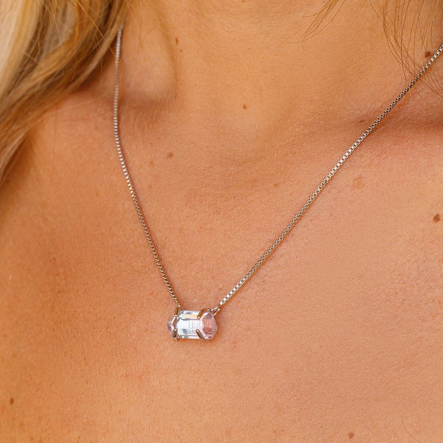 Mermaid Quartz Pendant Necklace