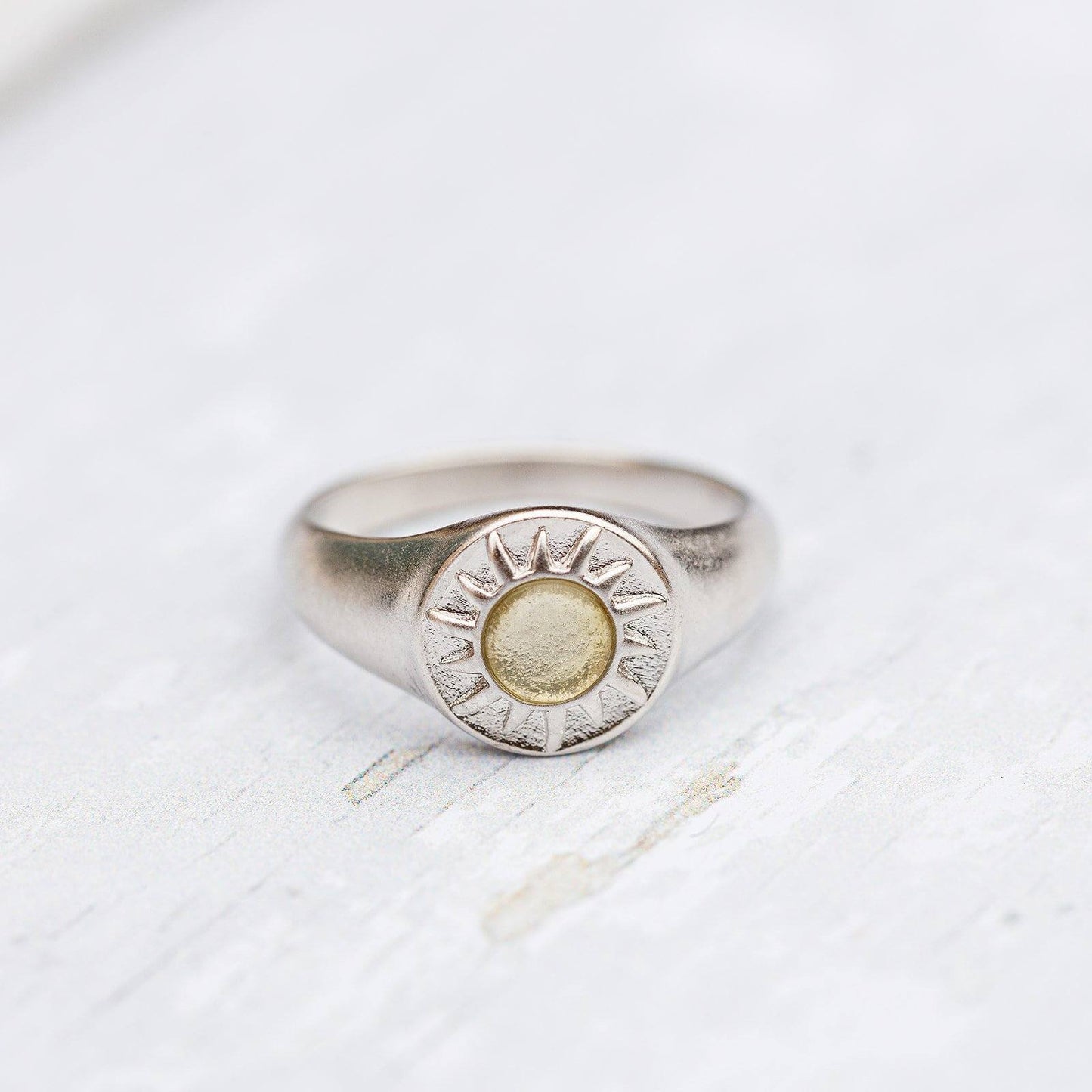 Celestial Sun Signet Ring