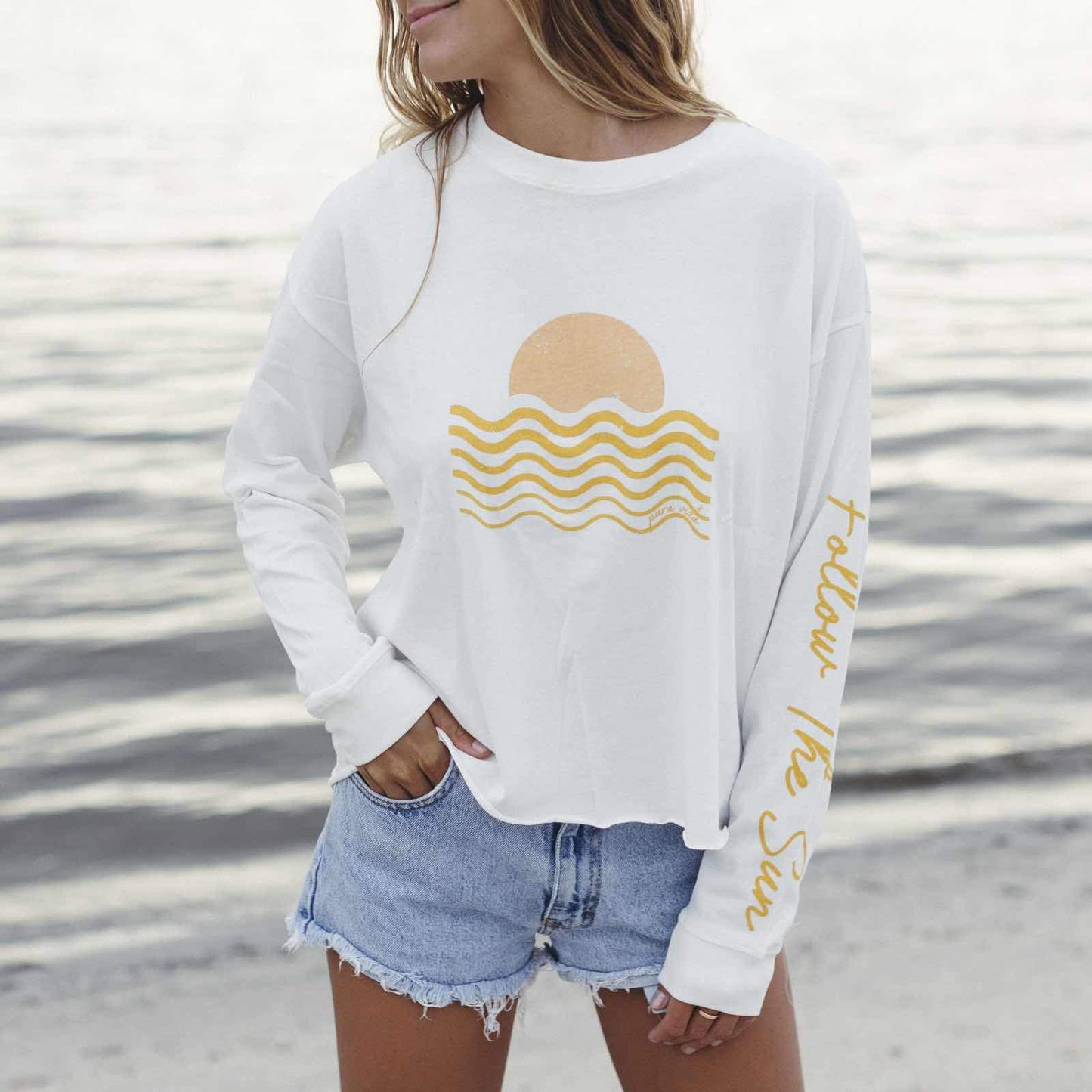 Follow the Sun Long Sleeve Tee