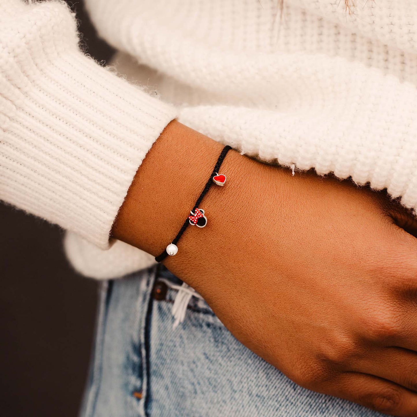 Disney Minnie Mouse Mixed Charms Bracelet