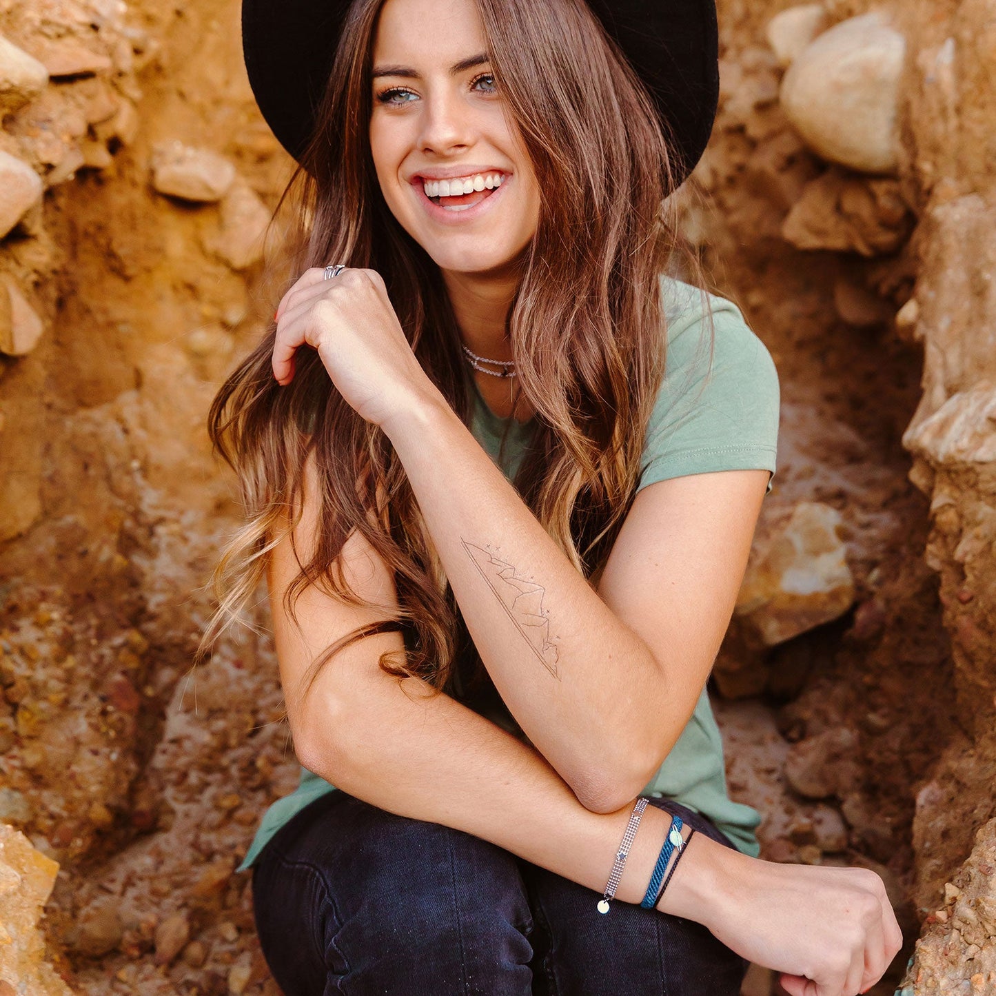 Peak Temporary Tattoo