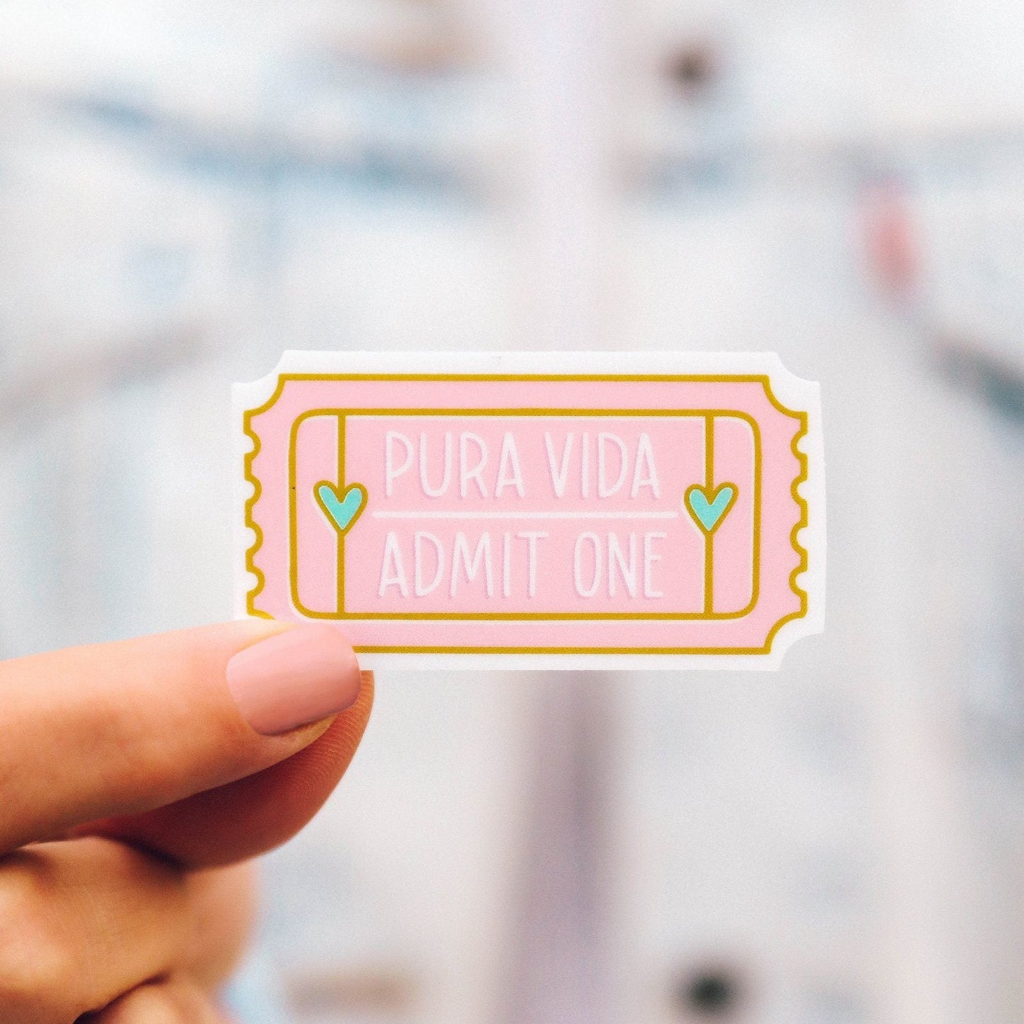 Golden Ticket Sticker