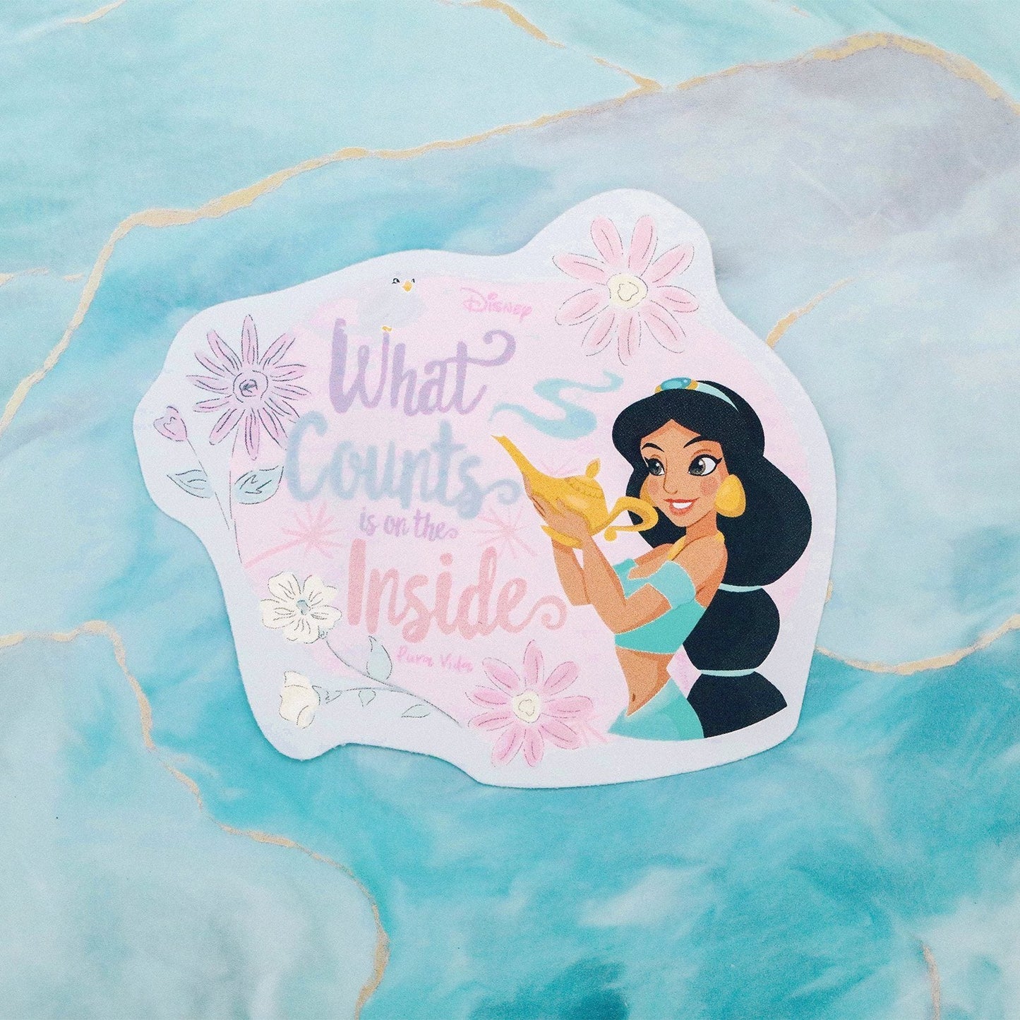 Disney Jasmine What Counts Sticker