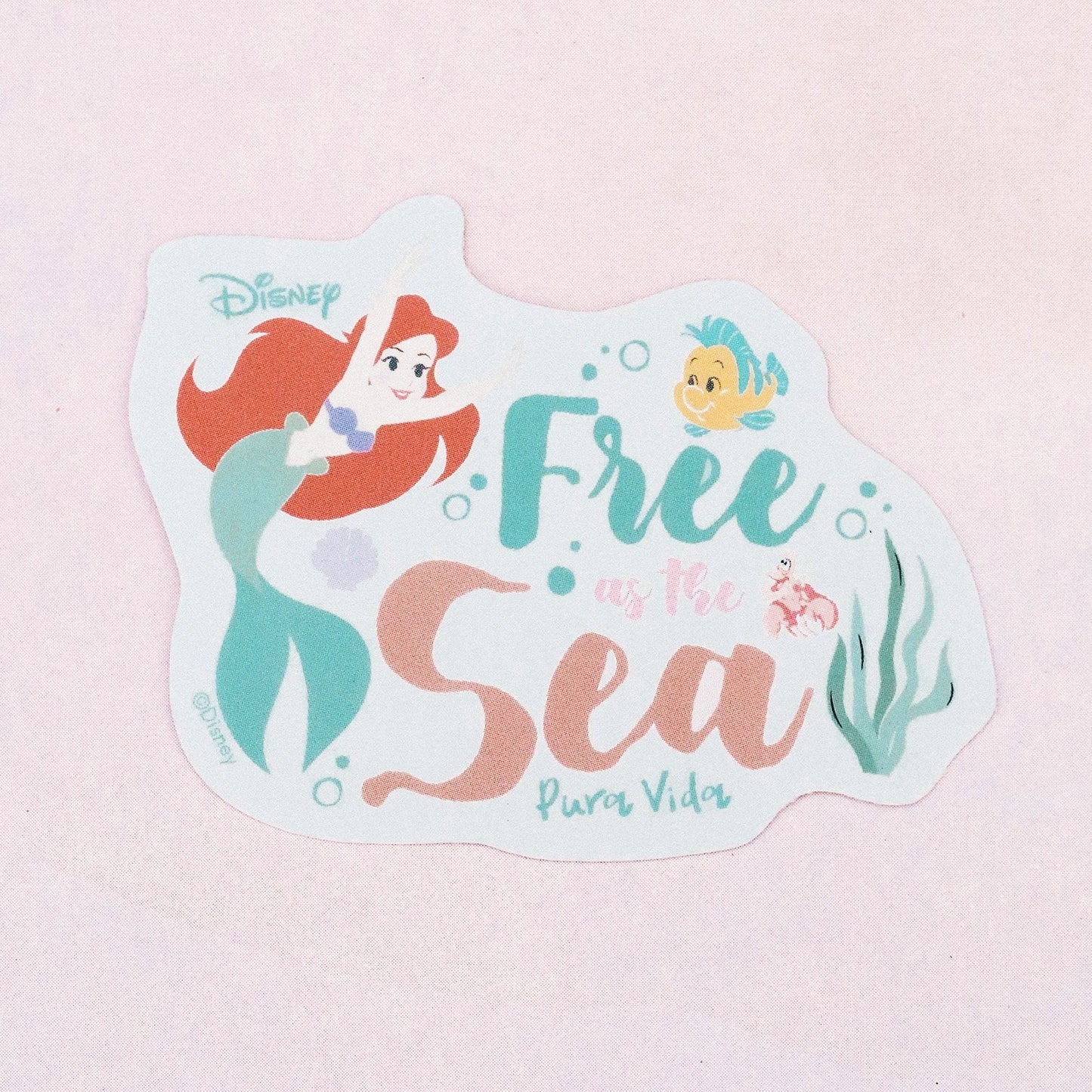 Disney Ariel Free at Sea Sticker