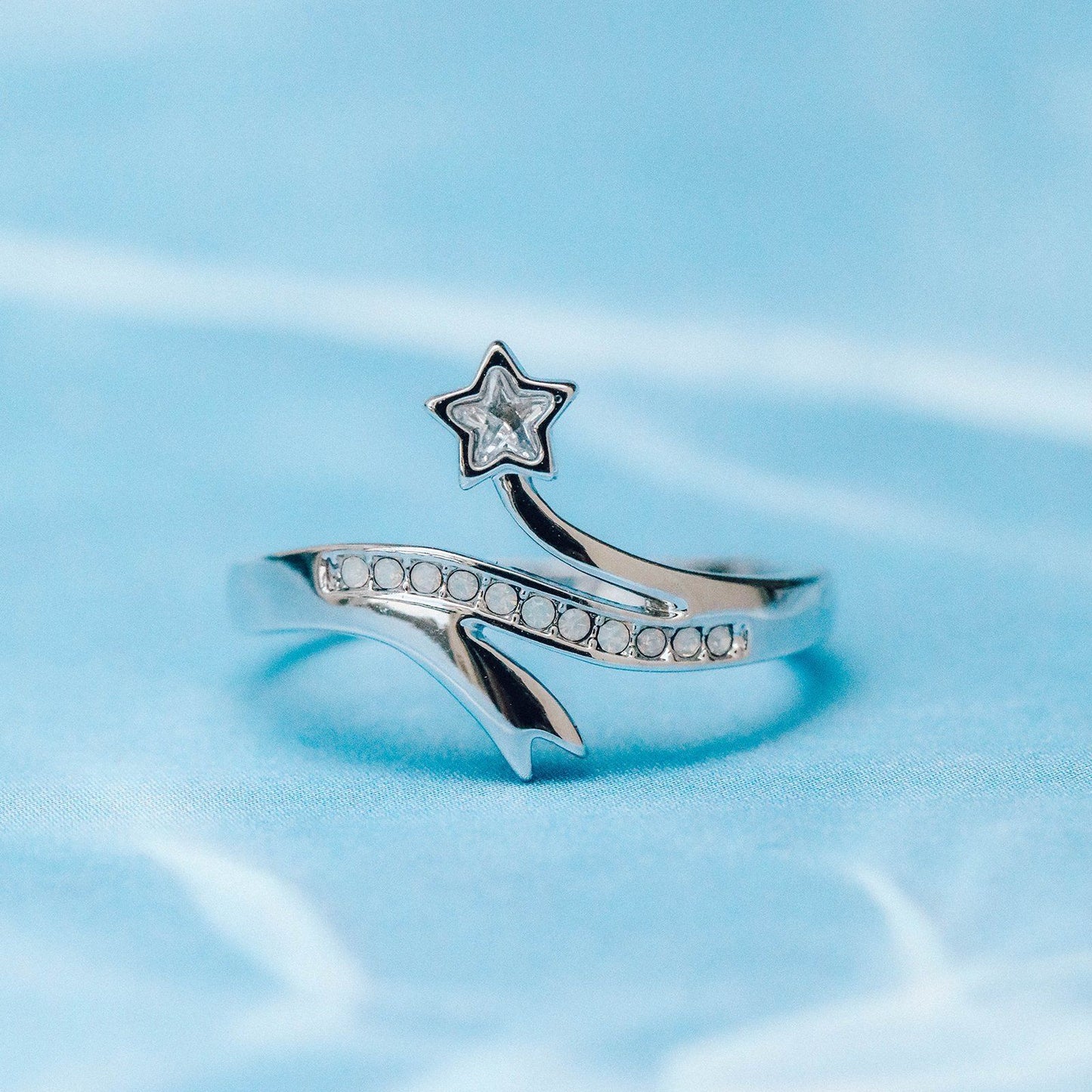 Disney Cinderella Dreamy Opal Star Ring