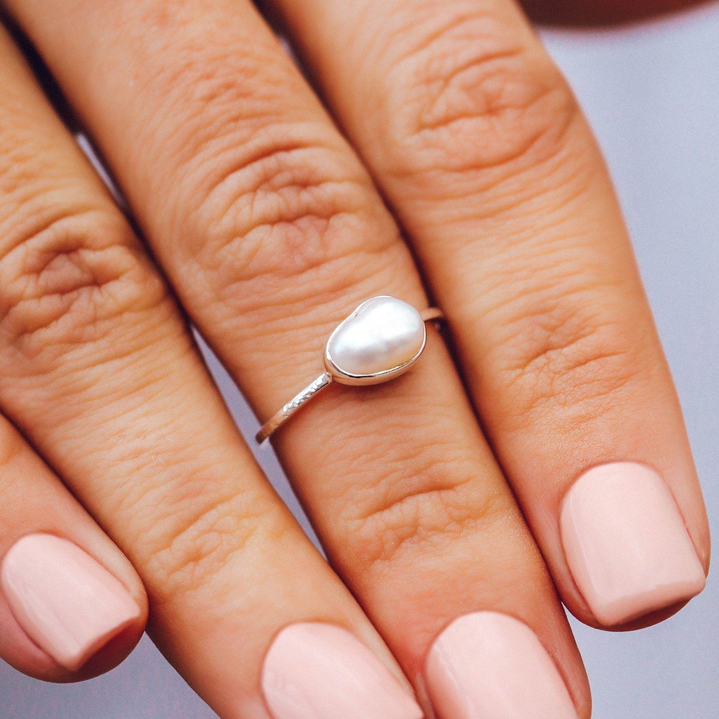 Pretty in Pearl Ring